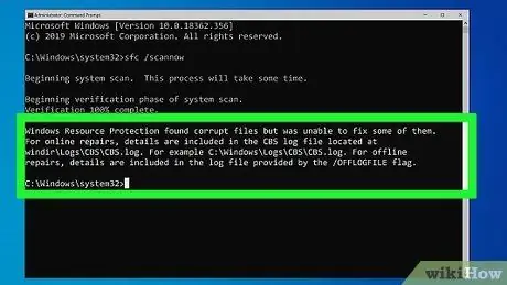 Reparar la pantalla azul de la muerte en Windows Paso 14