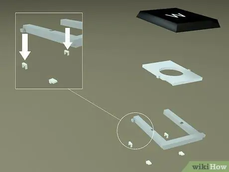 Remettez une touche sur un clavier d'ordinateur portable Dell Étape 2