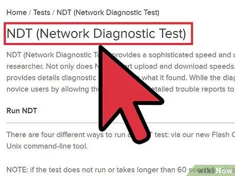 Teste o limite de largura de banda pelo seu ISP, etapa 3