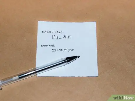 Vytvořte QR kód pro sdílení hesla k WiFi Krok 1