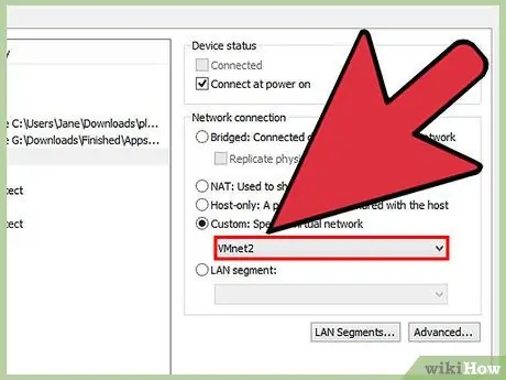 Vytvořte virtuální sítě pomocí pracovní stanice VMware, krok 16