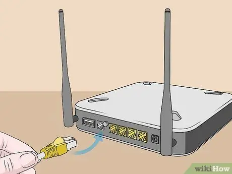 Utilitzeu un router com a commutador Pas 3