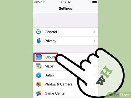 Etapa 10 para criar uma conta iCloud