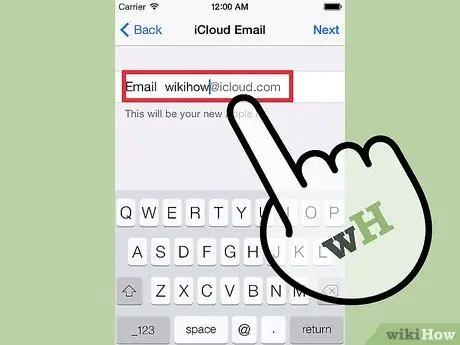 Creați un cont iCloud Pasul 15