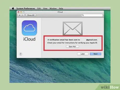 Opprett en iCloud -konto Trinn 25