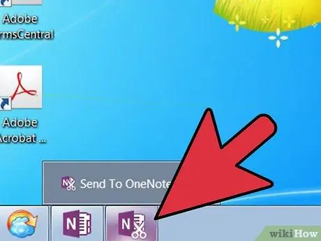 Faça capturas de tela com o OneNote Etapa 4