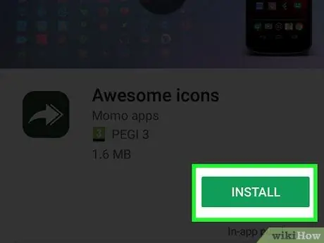 Promijenite ikone na Androidu 1. korak