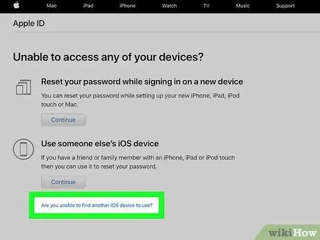 Az Apple ID alaphelyzetbe állítása 22. lépés