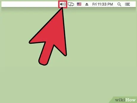 Mac -da səs səviyyəsini dəyişdirin 5 -ci addım