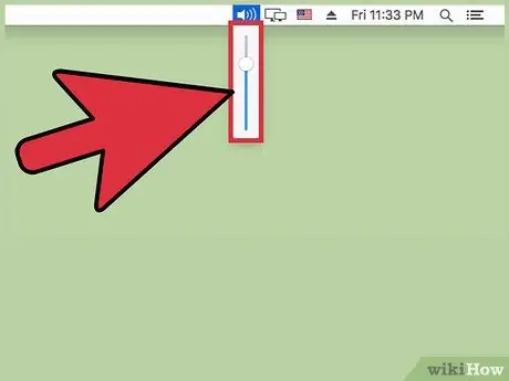 Schimbați volumul pe un Mac Pasul 6