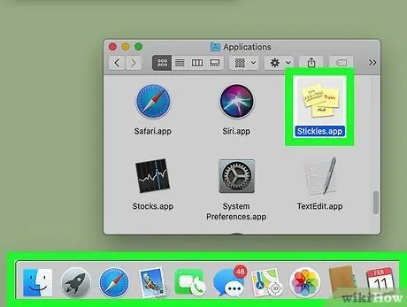 Използвайте Stickies на Mac Стъпка 4