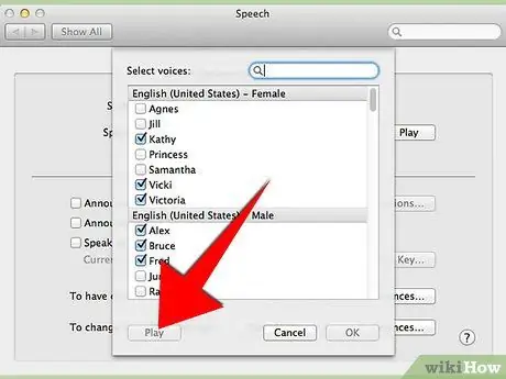 Ενεργοποιήστε το Text to Speech στο Mac OSx Βήμα 7