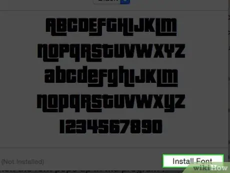 Mag-install ng isang Font sa isang Mac Hakbang 3