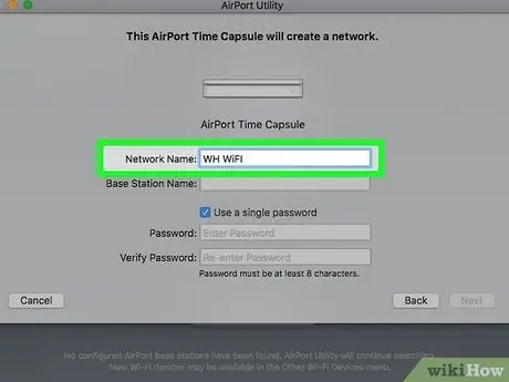 Connecteu Time Capsule al Mac Pas 11