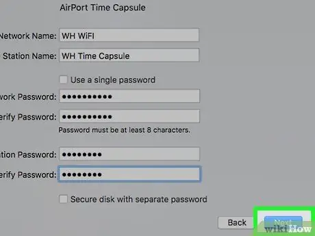 Conectar Time Capsule a Mac Paso 14