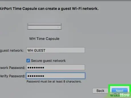 Conectar Time Capsule a Mac Paso 17