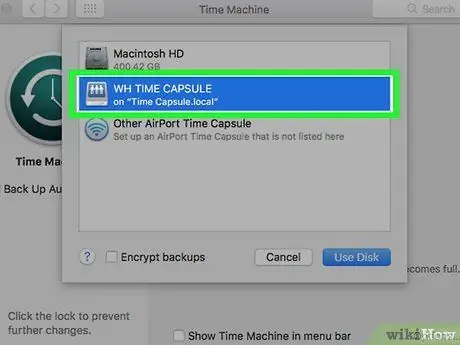 Σύνδεση Time Capsule με Mac Βήμα 26