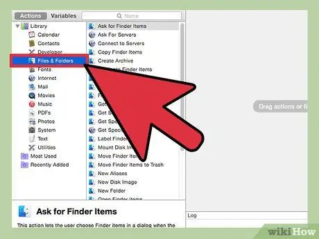 Automator istifadə edərək Mac OS X -də Dosyaların Adını Yenidən Adım 3