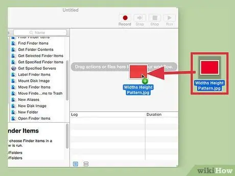 Batch-Umbenennen von Dateien in Mac OS X mit Automator Schritt 4