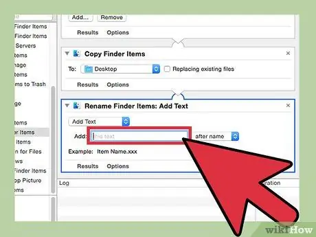 Batch Rename Files in Mac OS X Using Automator Step 8