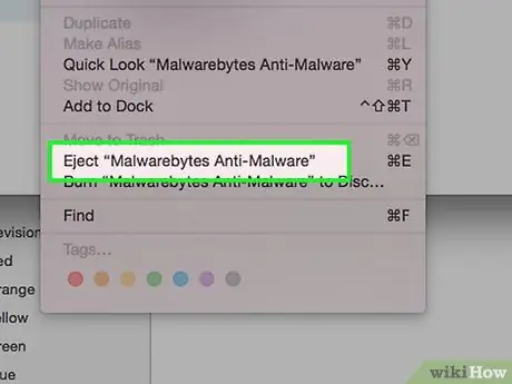 Scan Mac efter malware Trin 6