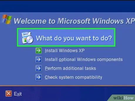 Windows XP жүйесін ықшам дискісіз қайта орнатыңыз 10 -қадам