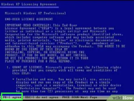 Reinstalați Windows XP fără CD Pasul 12