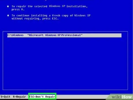 I-install muli ang Windows XP Nang Wala ang CD Hakbang 13