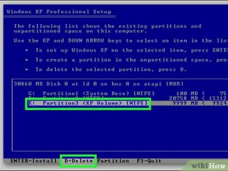 Reinstalați Windows XP fără CD Pasul 14