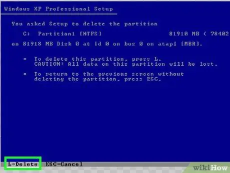 Windows XP ni kompakt disksiz qayta o'rnating 16 -qadam