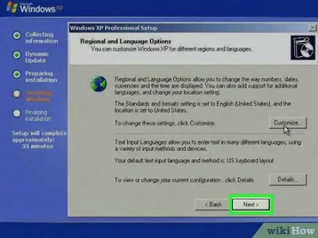 Reinstalați Windows XP fără CD Pasul 20