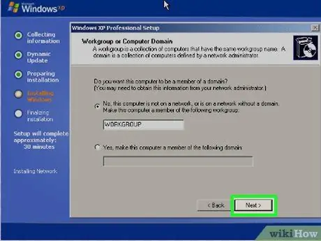 Preinštalujte systém Windows XP bez disku CD, krok 27