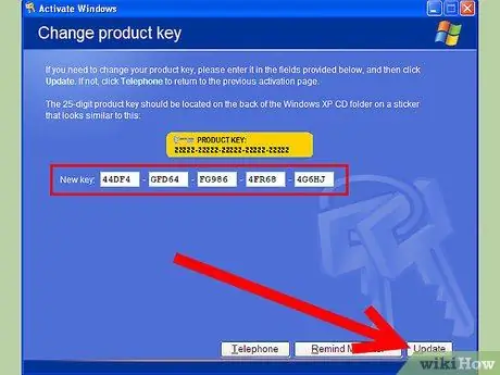 Ubah Kunci Produk Windows XP Langkah 10