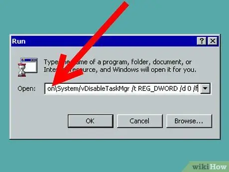 Įjunkite užduočių tvarkyklę „Windows“3 veiksme