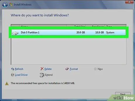 Format Drive C Dengan Windows 7 Langkah 9