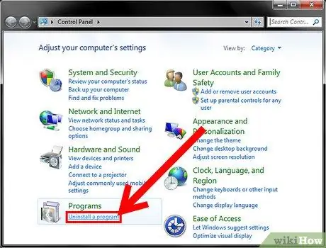 حذف Internet Explorer 11 برای Windows 7 مرحله 2