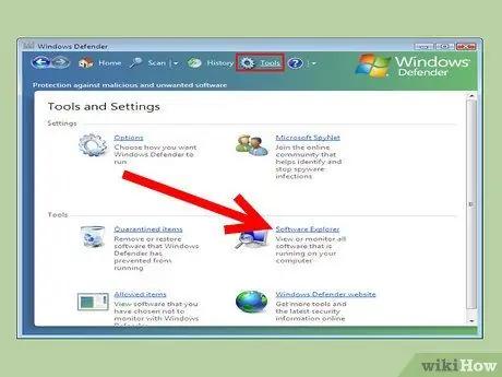 Alterar programas de inicialização no Windows XP Etapa 8