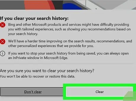 Delete Your Usage History Tracks in Windows Step 19