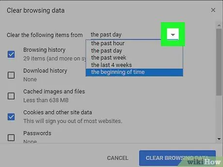 Elimine las pistas del historial de uso en Windows Paso 35