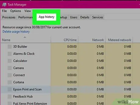 Elimine las pistas del historial de uso en Windows Paso 3