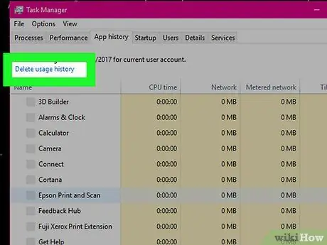 Tanggalin ang iyong Mga Track ng Kasaysayan ng Paggamit sa Windows Hakbang 4
