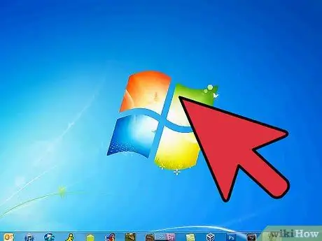 Windows 7 Adım 1'de Renkleri Tersine Çevirin