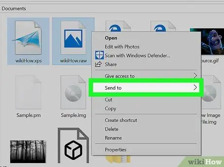 Cree un archivo zip en Windows Paso 5