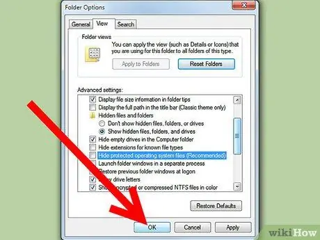 Unhide Folders in Windows 7 Step 5