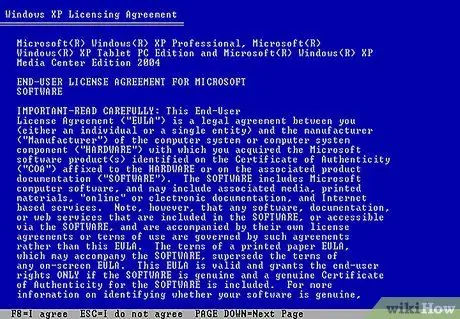 Repareer Windows XP vanaf een opstart-cd Stap 6