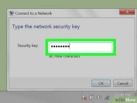 Connect to the Internet Wirelessly in Windows 7 Step 4