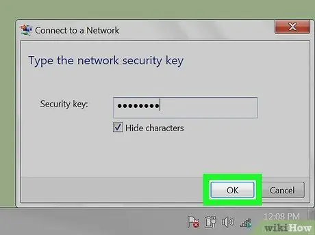 Kết nối Internet không dây trong Windows 7 Bước 5