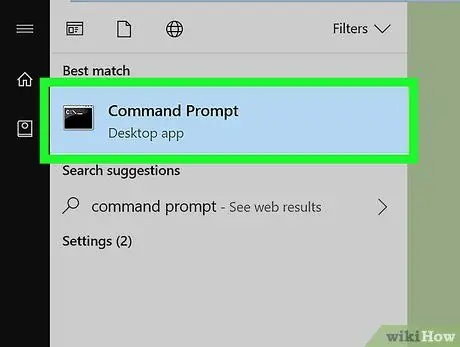 Ouvrir le terminal dans Windows Étape 3