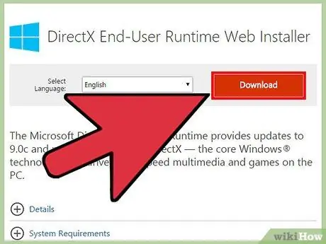 อัปเดต DirectX ขั้นตอนที่ 11