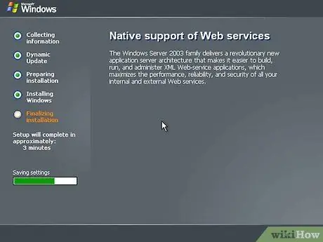 قم بتثبيت Windows Server 2003 الخطوة 9